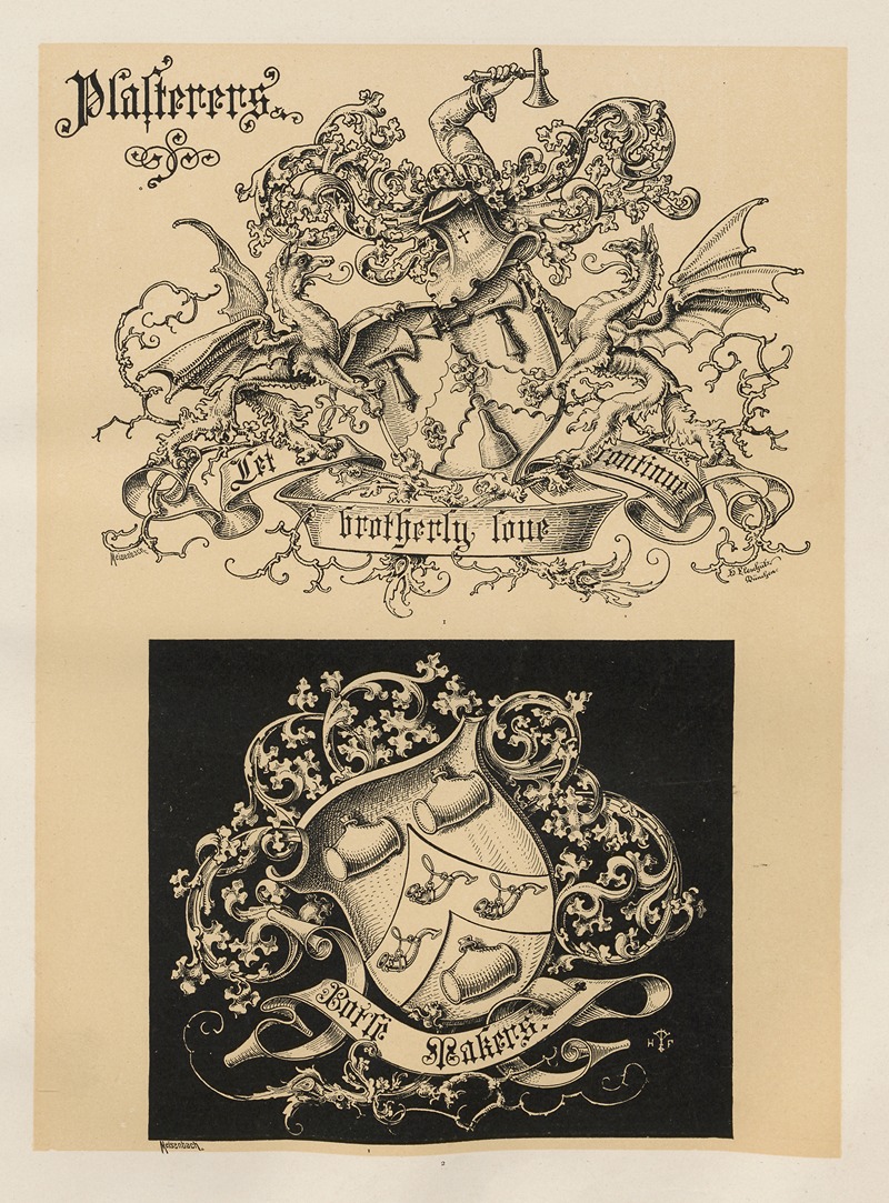 Albert Ilg - Allegories and Emblems Pl.162