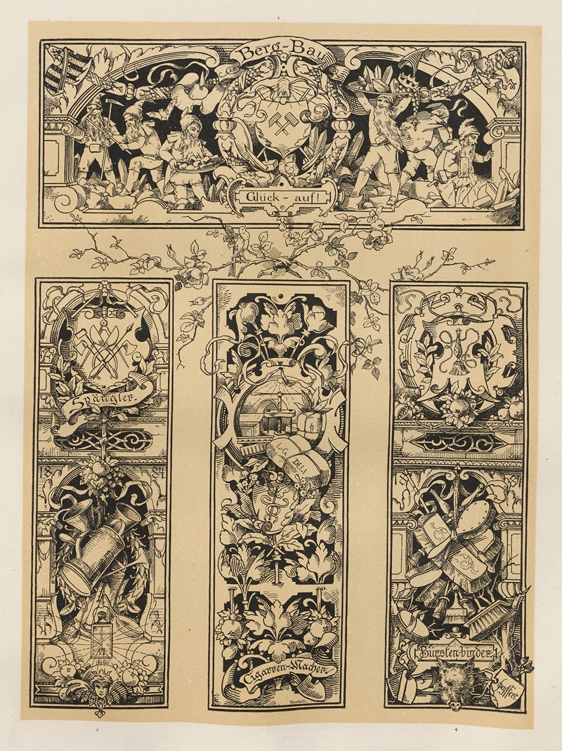 Albert Ilg - Allegories and Emblems Pl.164