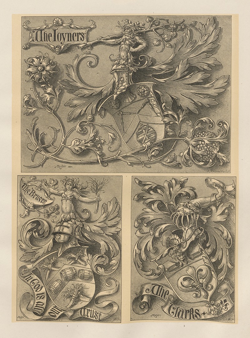 Albert Ilg - Allegories and Emblems Pl.166