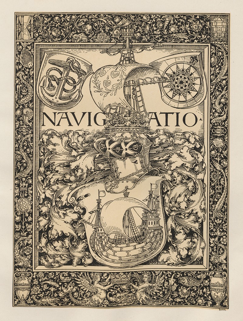 Albert Ilg - Allegories and Emblems Pl.168
