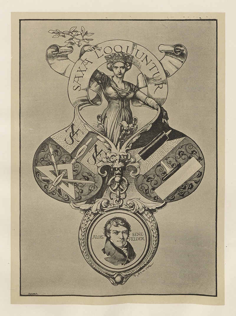 Albert Ilg - Allegories and Emblems Pl.169