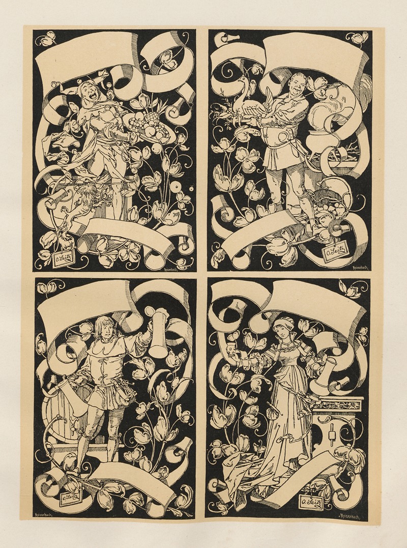 Albert Ilg - Allegories and Emblems Pl.170