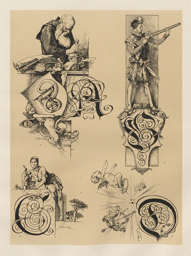 Albert Ilg - Allegories and Emblems Pl.172
