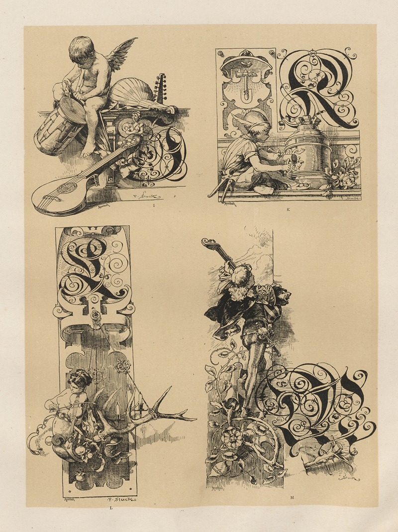 Albert Ilg - Allegories and Emblems Pl.174