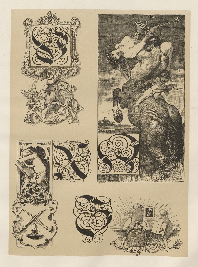 Albert Ilg - Allegories and Emblems Pl.177