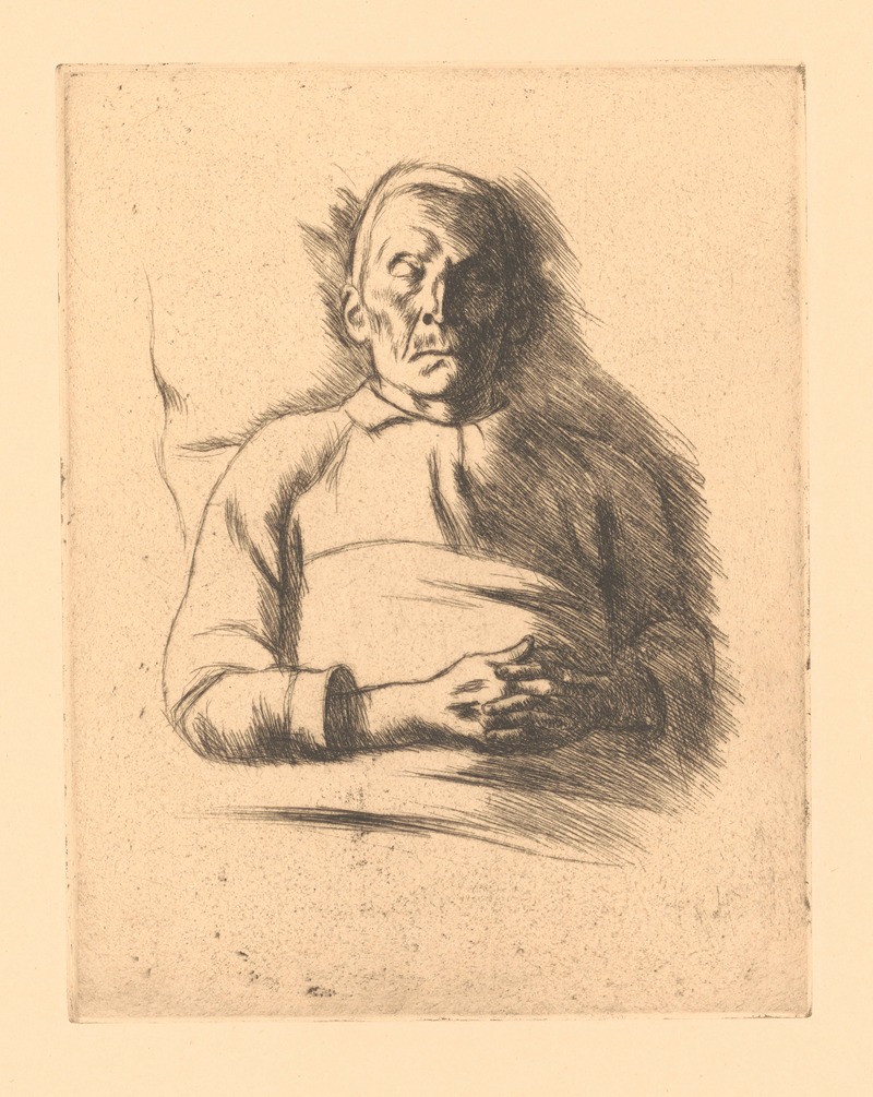 Albert Van Dyck - Portrait of the father of the artist