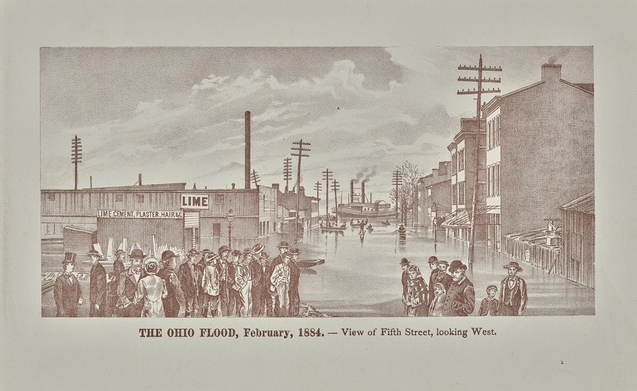 Anonymous - View of Fifth Street, looking west