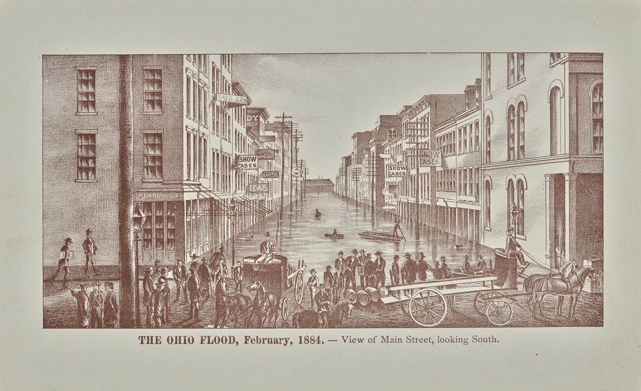 Anonymous - View of Main Street, looking south