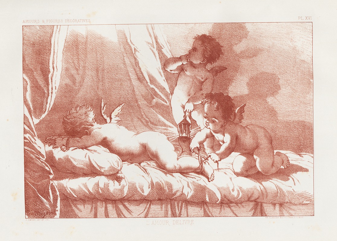 E. Meyer - Amours et figures; décoratives arts industriels Pl.17
