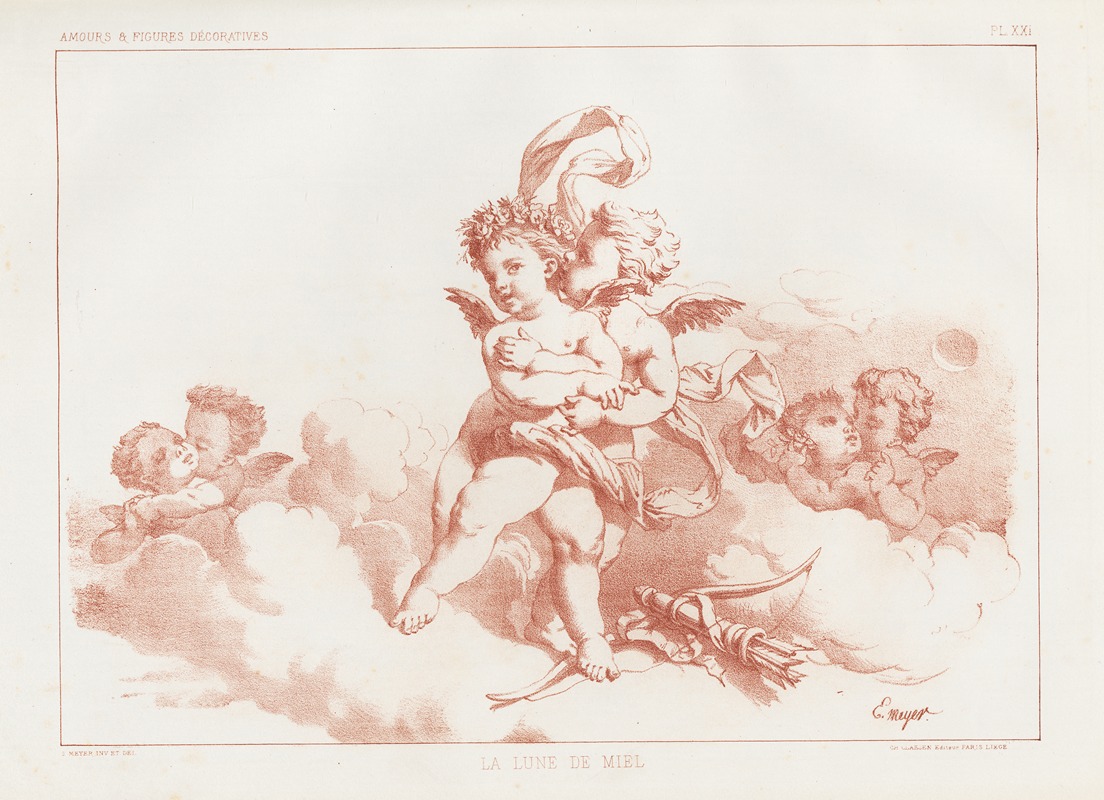 E. Meyer - Amours et figures; décoratives arts industriels Pl.20