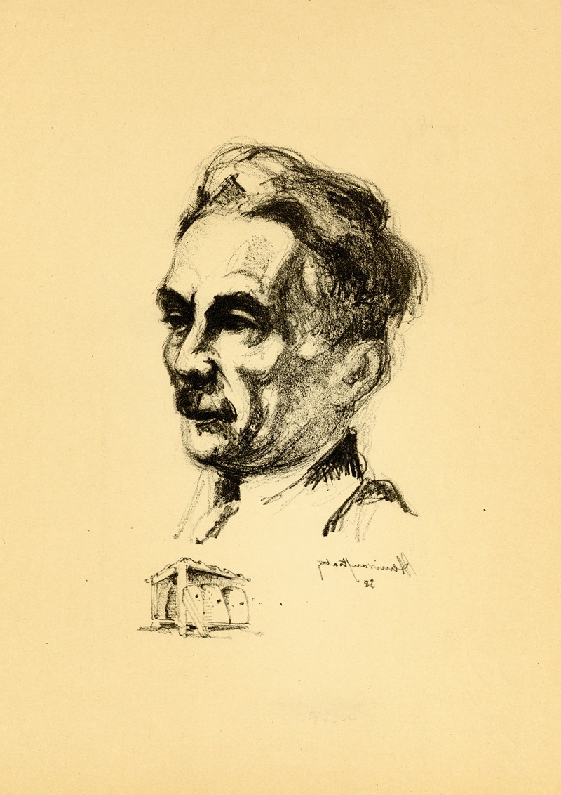 Henri Van Straten - Self-portrait