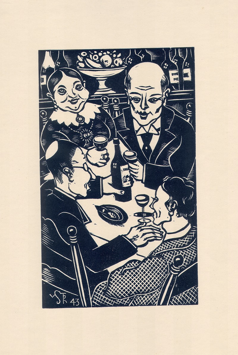 Henri Van Straten - Verzoeningsdiner bij pastoor Jan