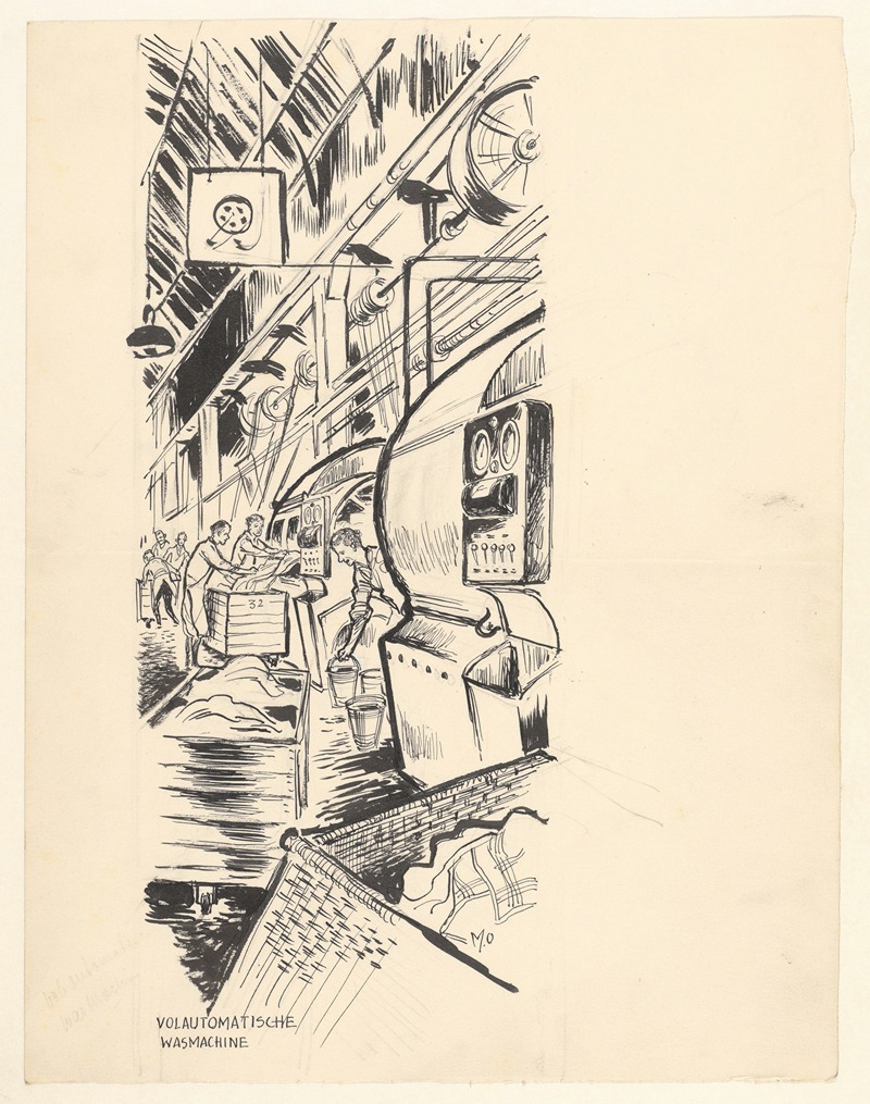 Maarten Oortwijn - Industriële wasmachine.