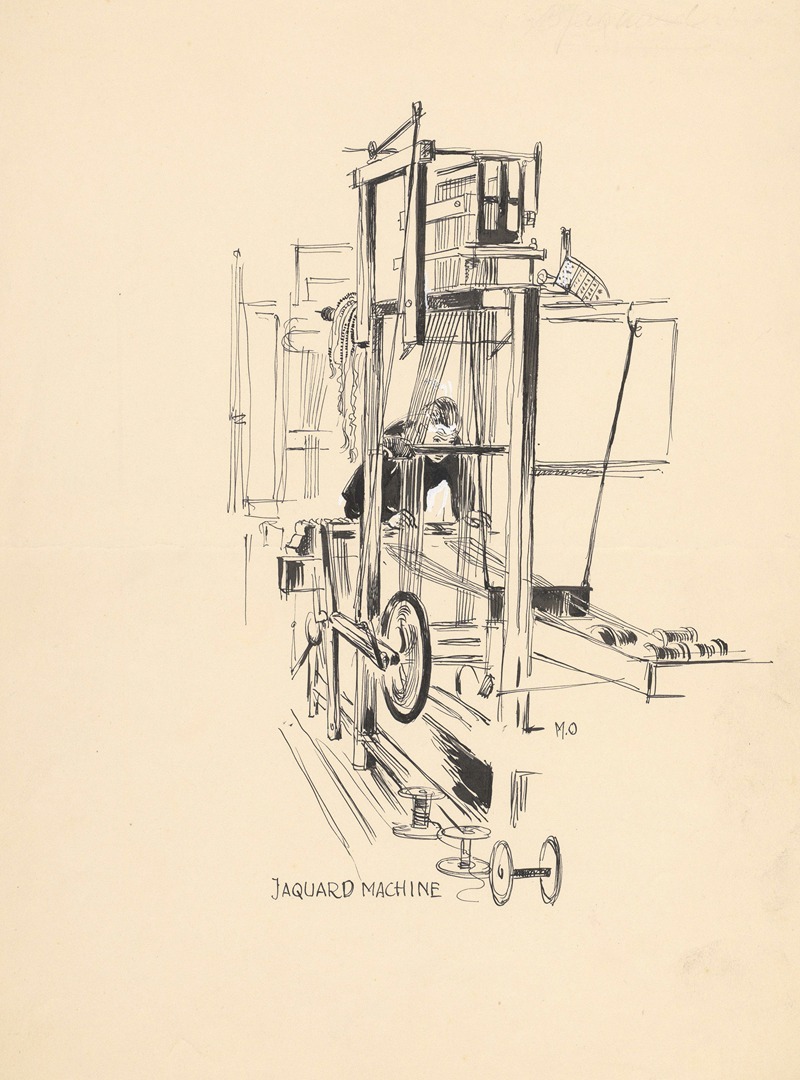 Maarten Oortwijn - Jacquard weefmachine