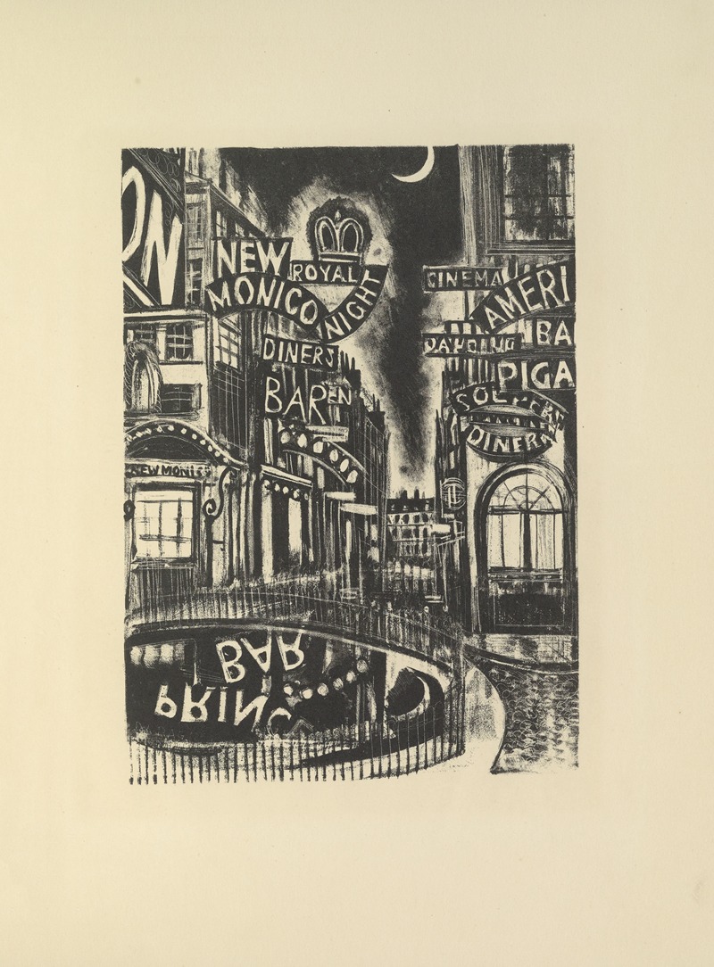 Paul Valéry - Daragnès – Place Pigalle