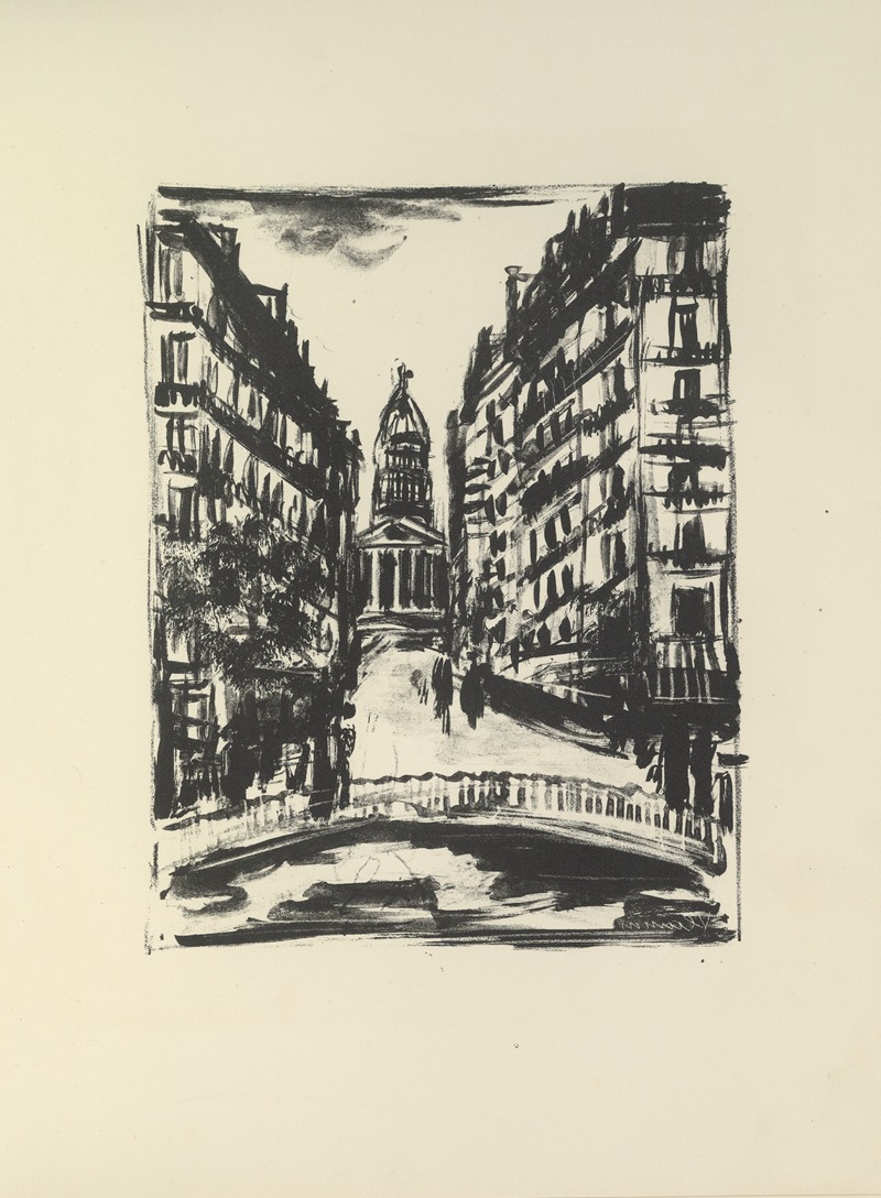 Paul Valéry - De Vlaminck – Rue Soufflot