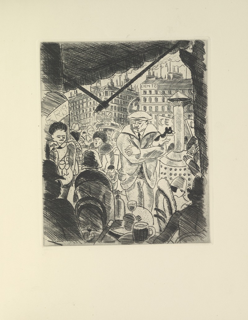 Paul Valéry - Falké – A la Terrasse