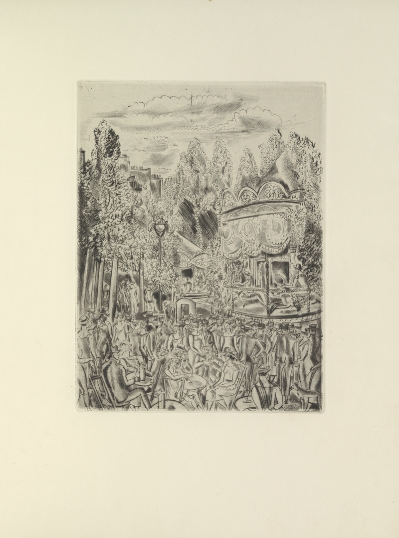 Paul Valéry - Hermine David – La Féte à Montmartre