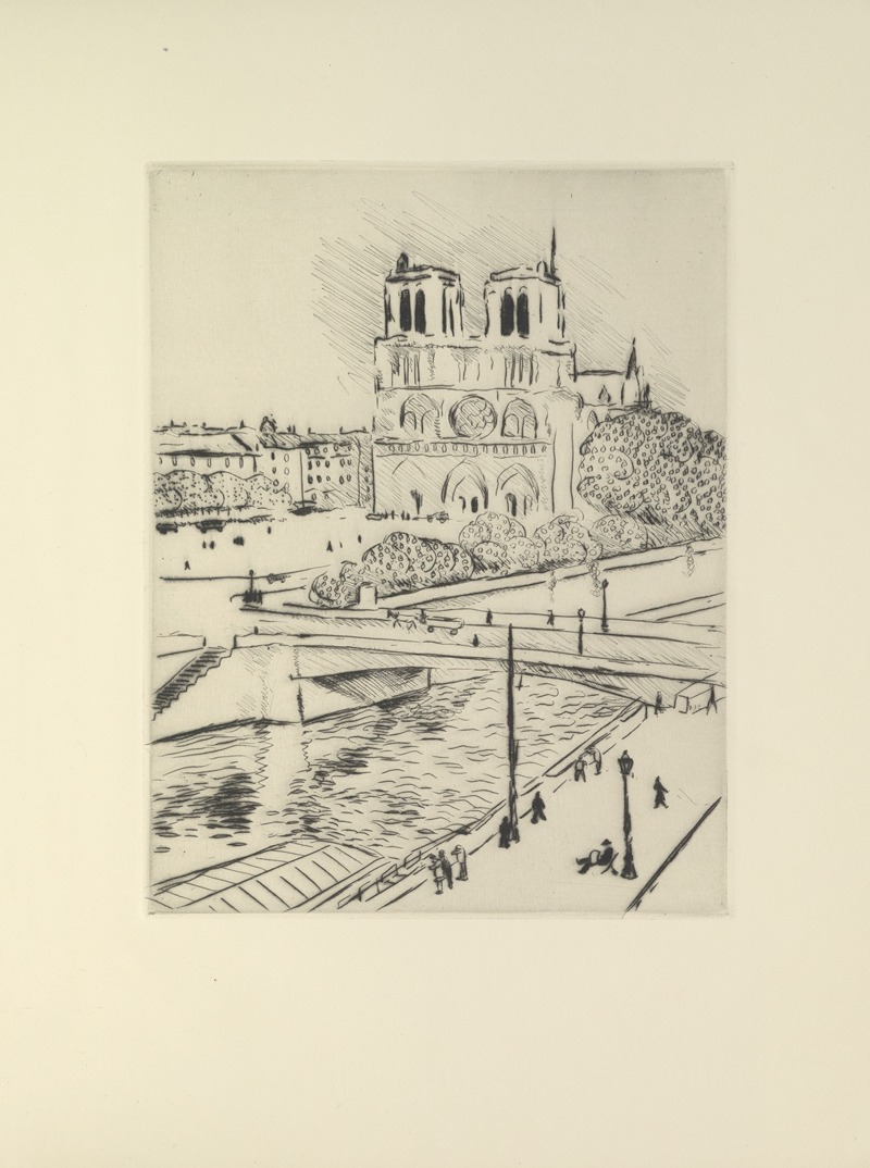 Paul Valéry - Marquet – Notre-Dame