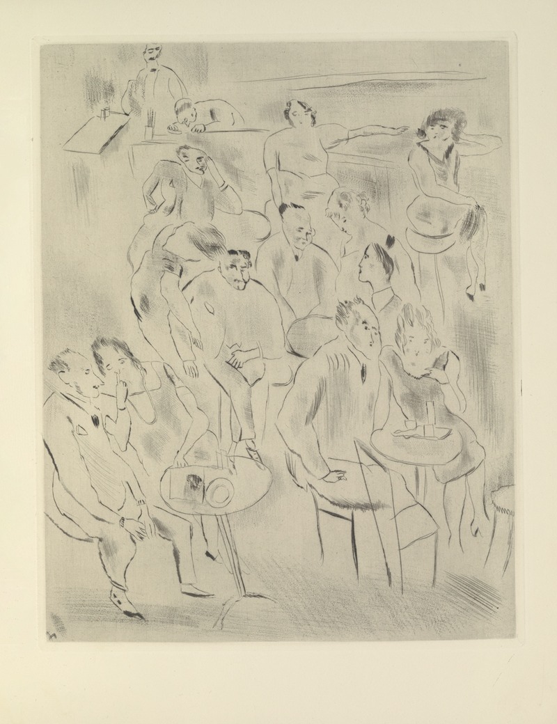Paul Valéry - Pascin – Au Bal
