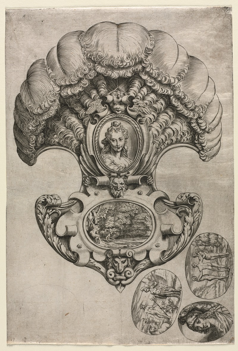 Agostino Carracci - The Fan (L’Eventail)