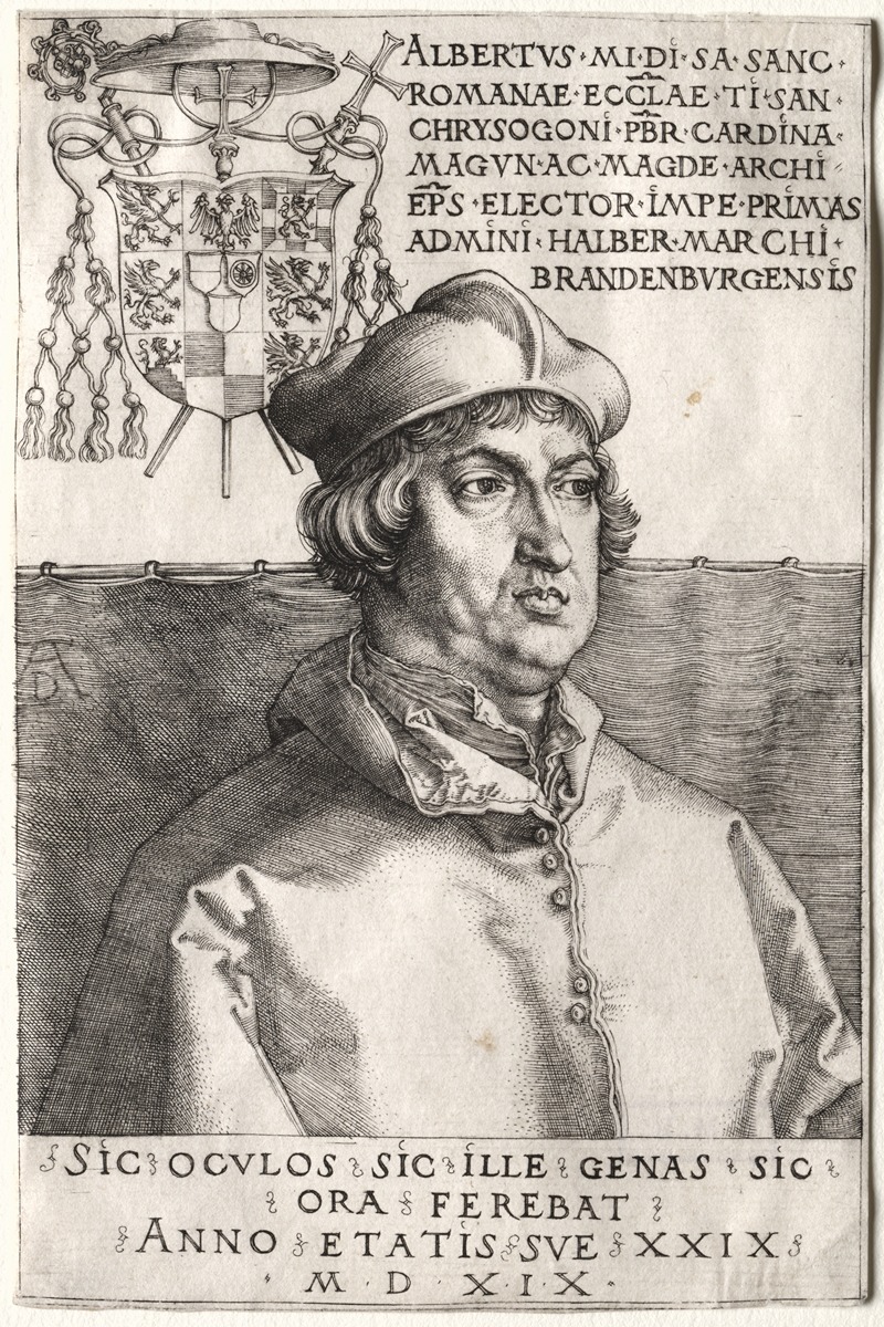 Albrecht Dürer - Cardinal Albrecht of Brandenburg