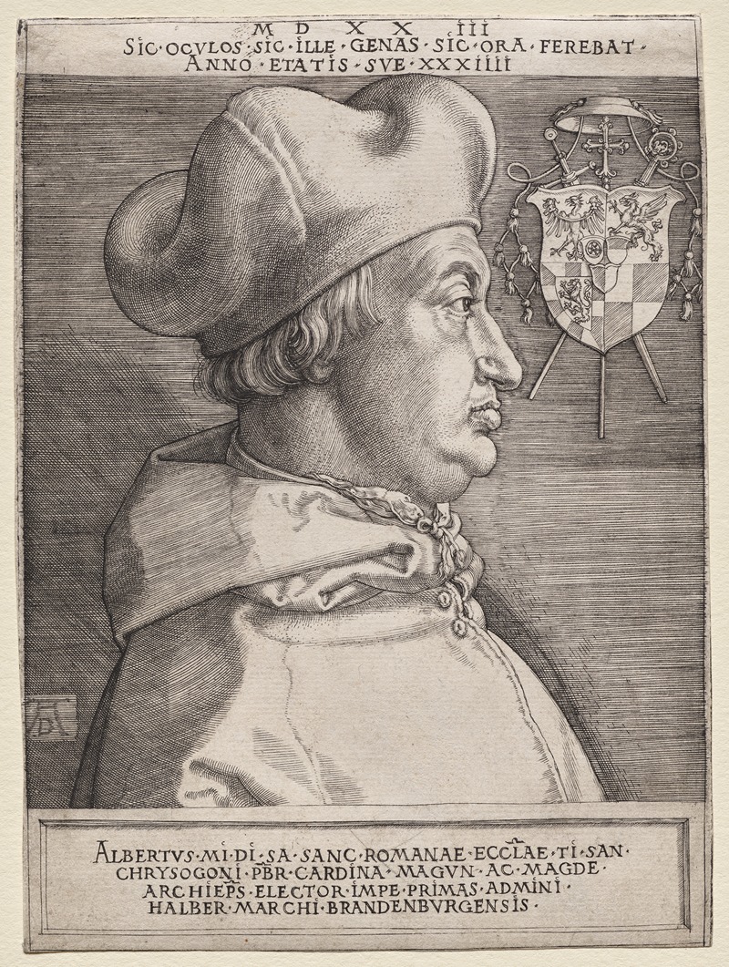 Albrecht Dürer - Cardinal Albrecht of Brandenburg