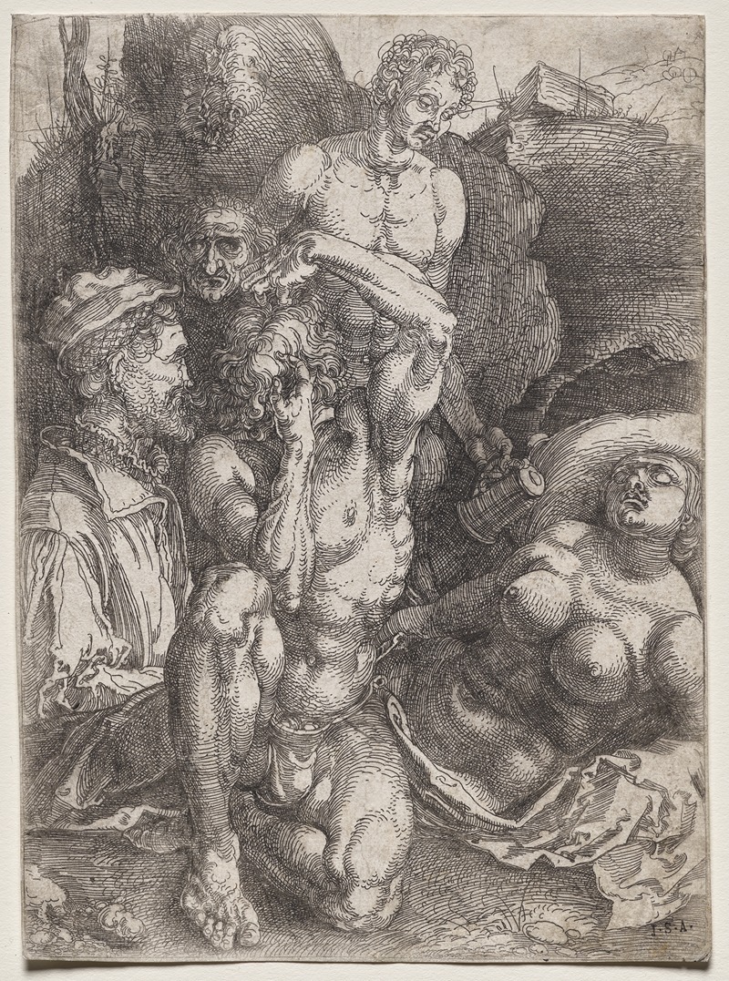 Albrecht Dürer - Group of Five Figures
