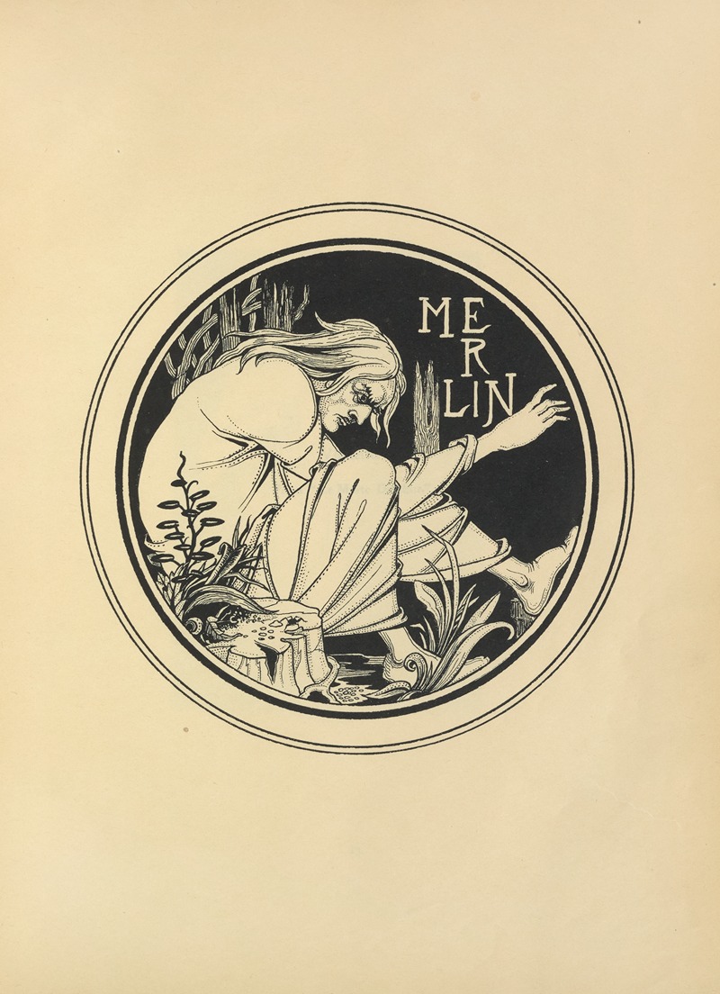 Aubrey Vincent Beardsley - Merlin