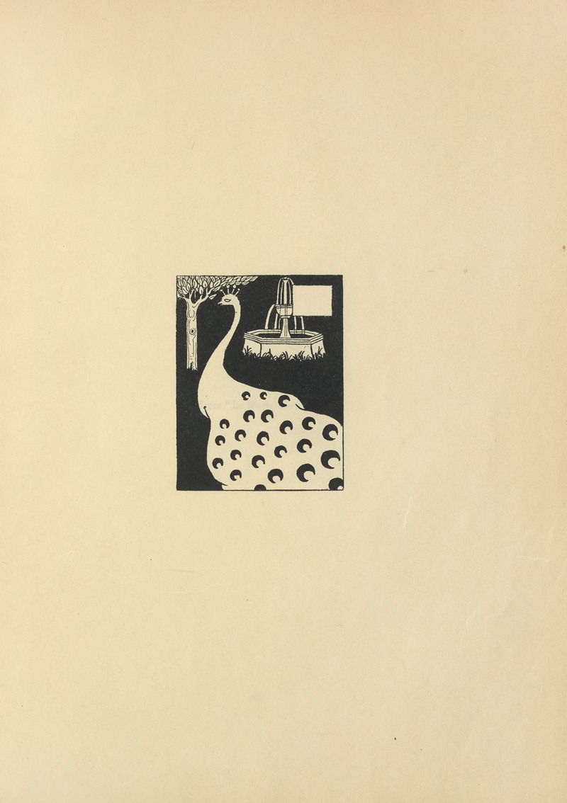 Aubrey Vincent Beardsley - Vignette From ‘Le Morte Darthur’