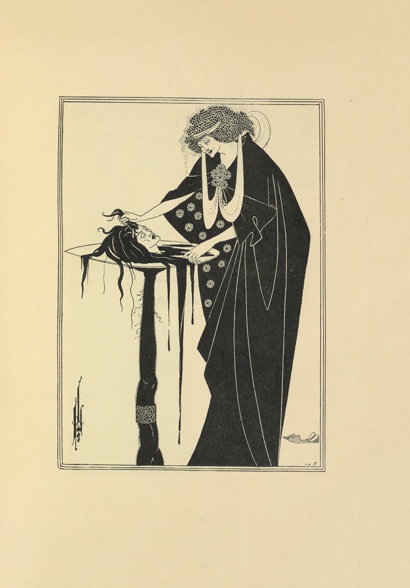 Aubrey Vincent Beardsley - The Dancer’s Reward From ‘Salome’