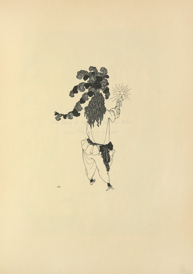 Aubrey Vincent Beardsley - The New Star From ‘The Rape of the Lock’
