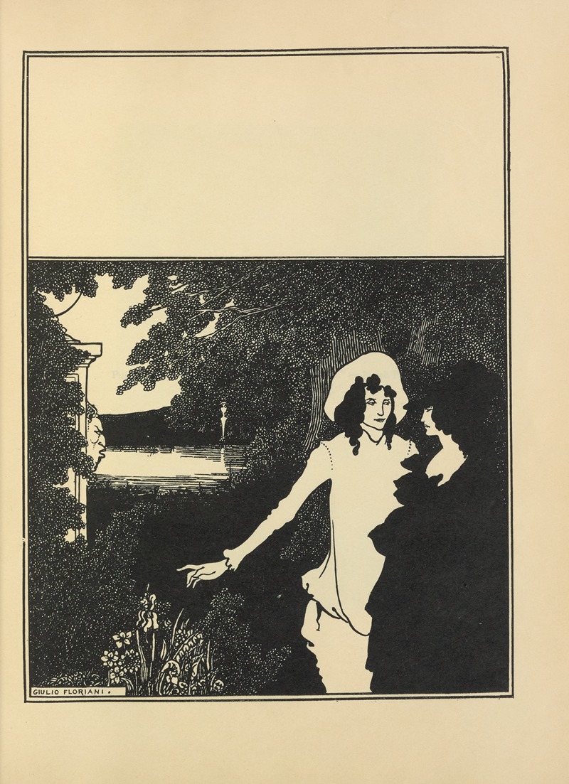 Aubrey Vincent Beardsley - Cover Design for No. 5 of ‘The Savoy’
