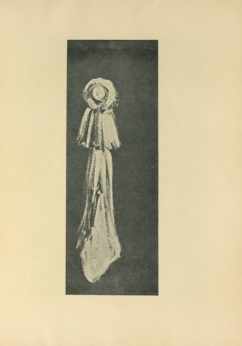Aubrey Vincent Beardsley - The Woman in White From ‘The Savoy’ No