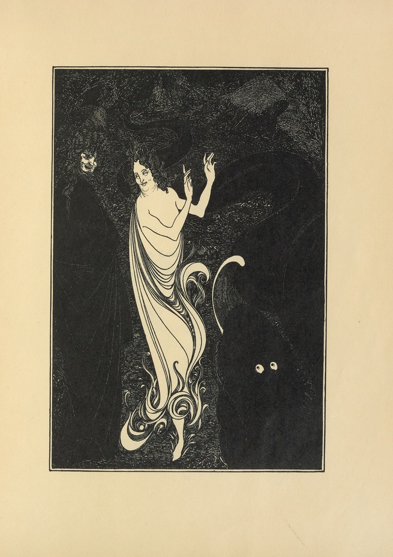 Aubrey Vincent Beardsley - The Third Tableau of the Rhinegold From No. 2 of ‘The Savoy’