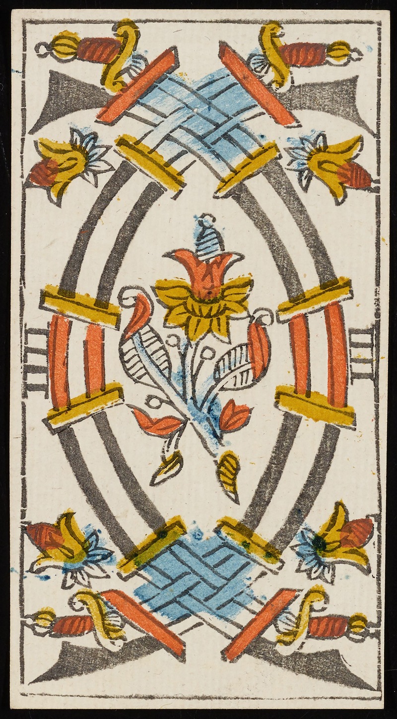 Claude Burdel - Four of Swords