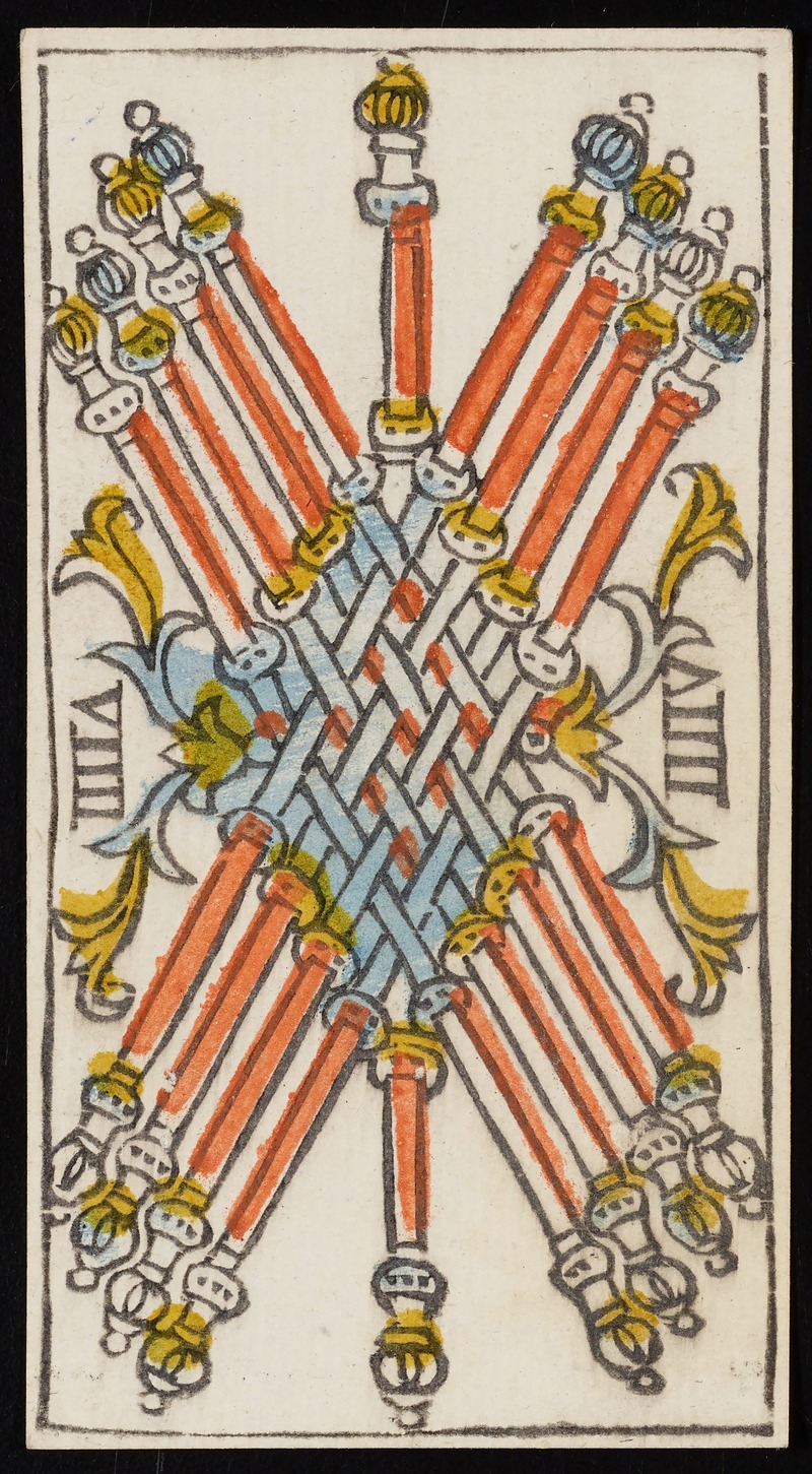 Claude Burdel - Nine of Batons