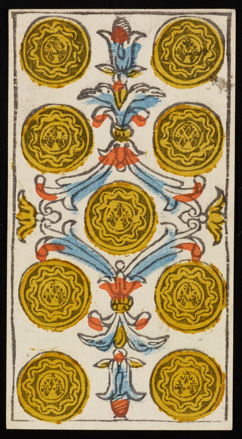 Claude Burdel - Nine of Coins
