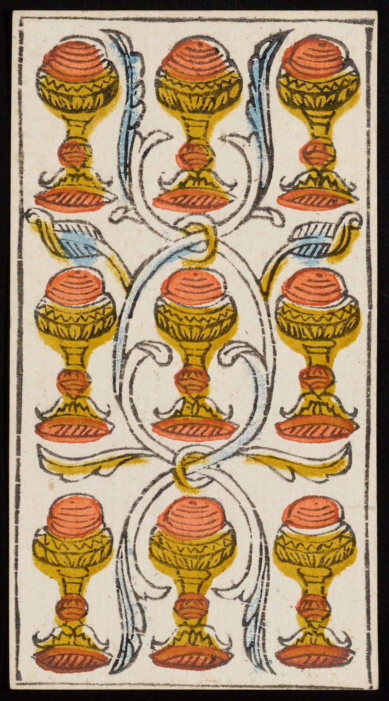 Claude Burdel - Nine of Cups