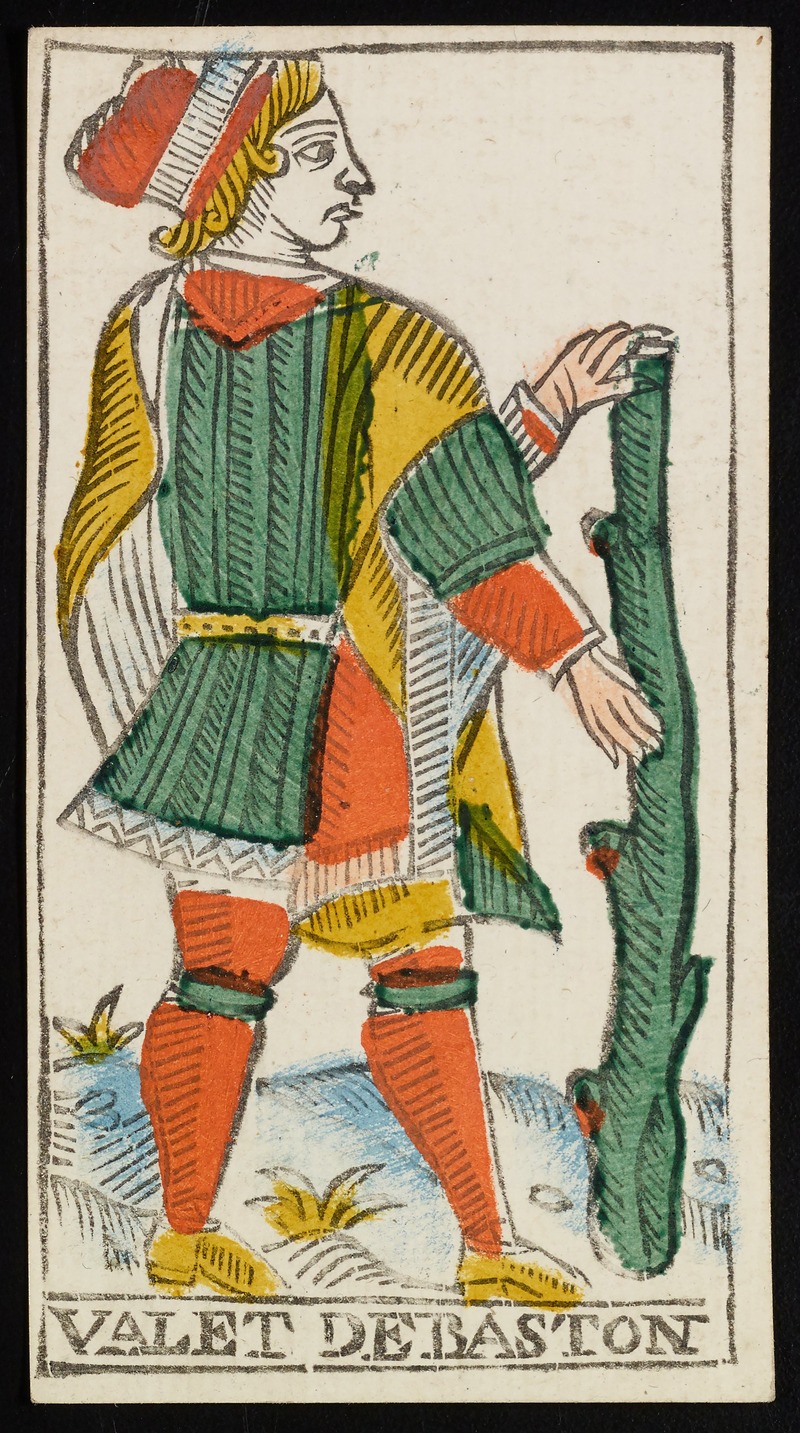 Claude Burdel - Page of Batons
