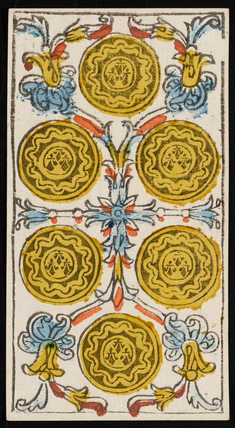 Claude Burdel - Six of Coins