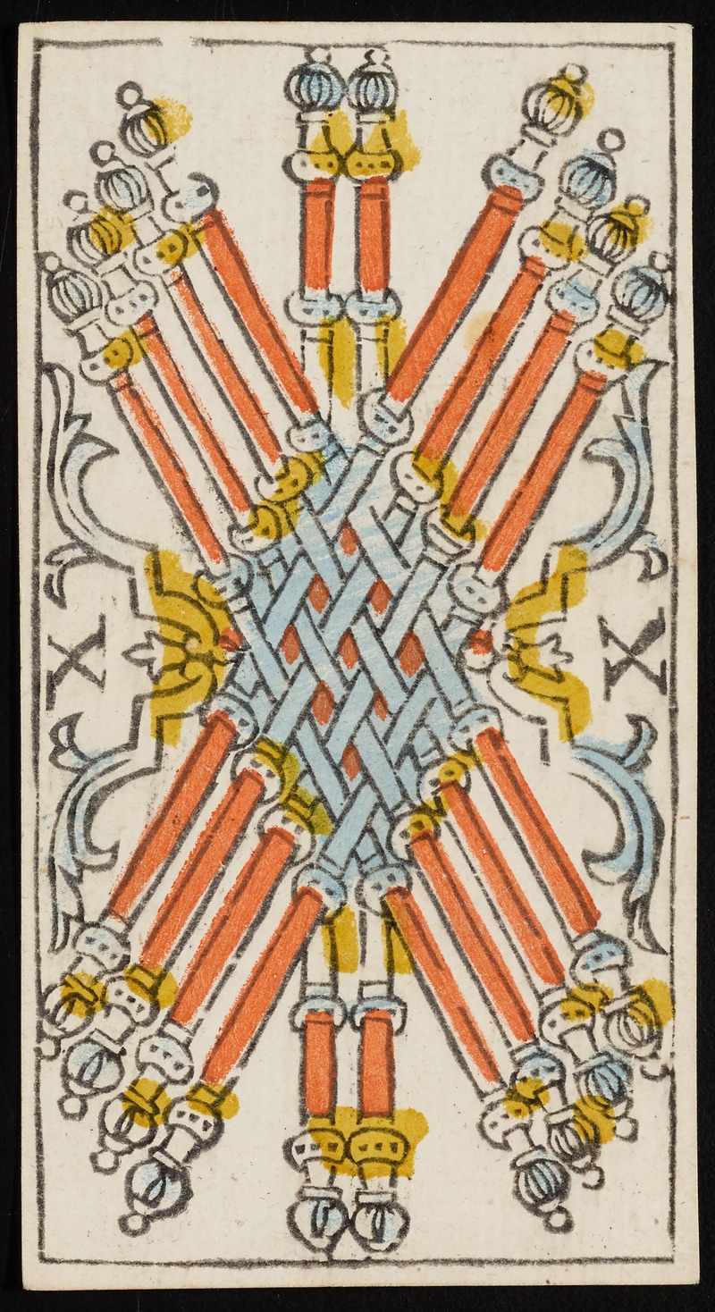 Claude Burdel - Ten of Batons