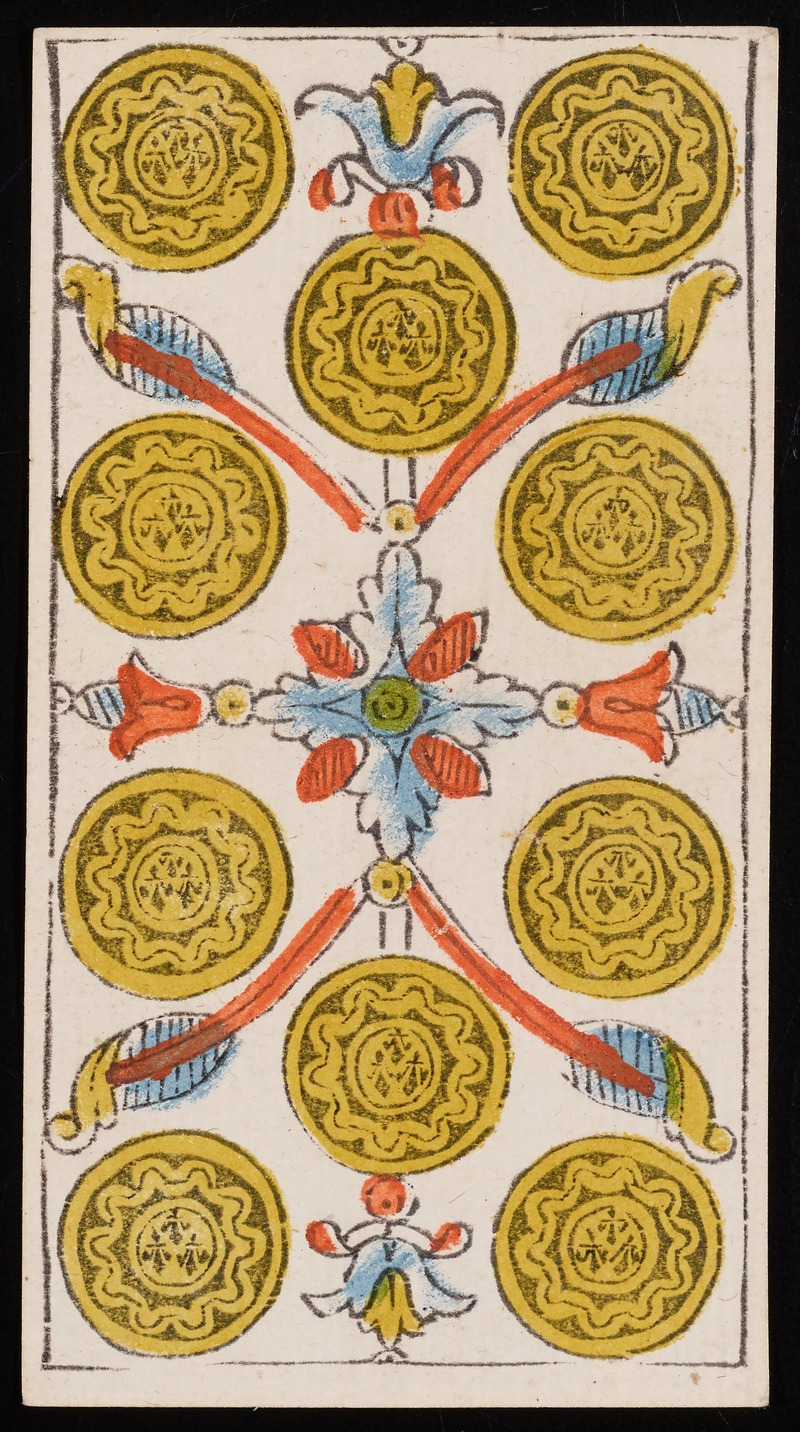 Claude Burdel - Ten of Coins