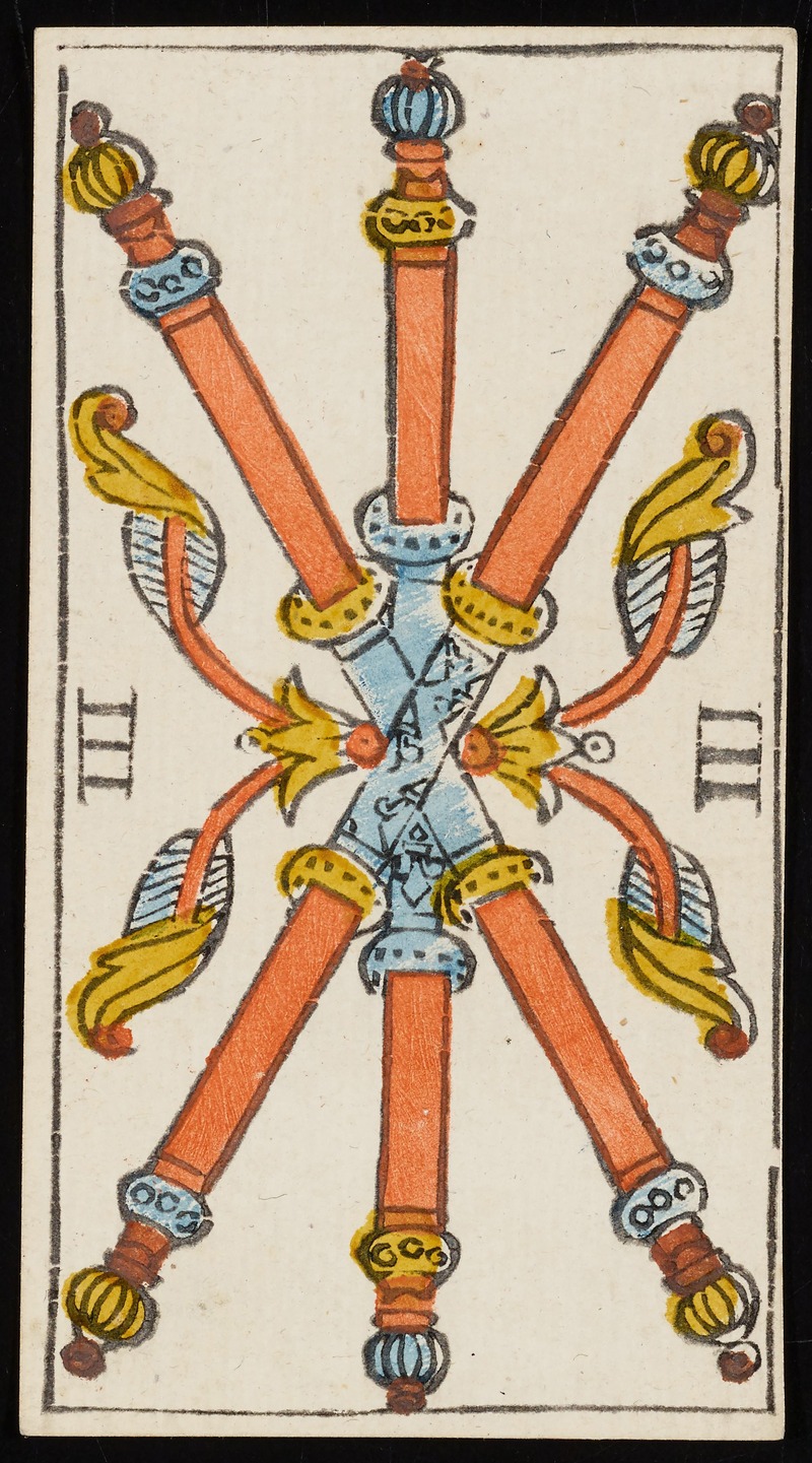 Claude Burdel - Three of Batons