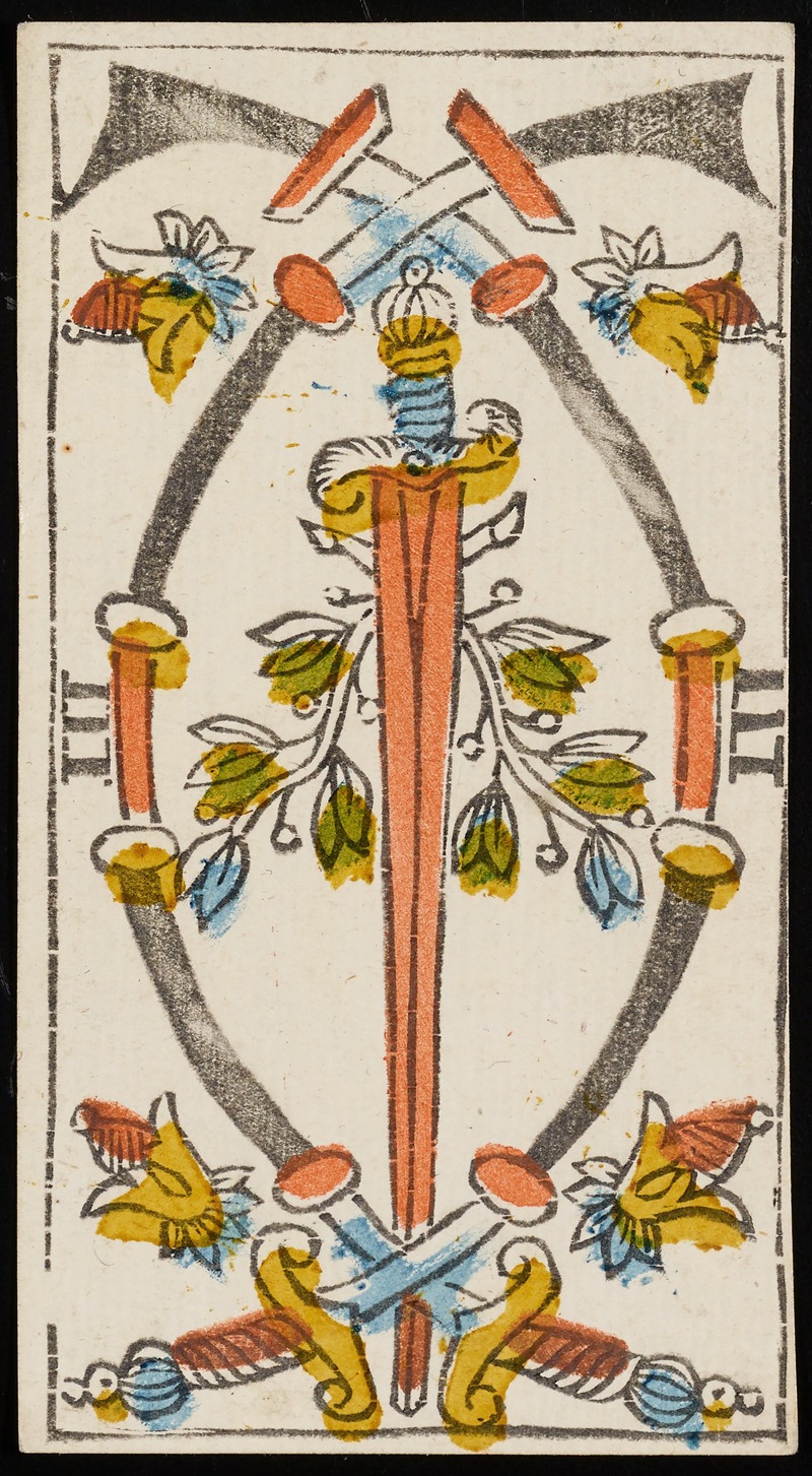 Claude Burdel - Three of Swords