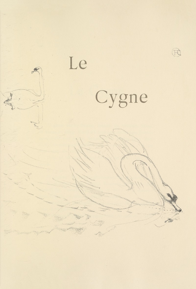Henri de Toulouse-Lautrec - Le Cygne
