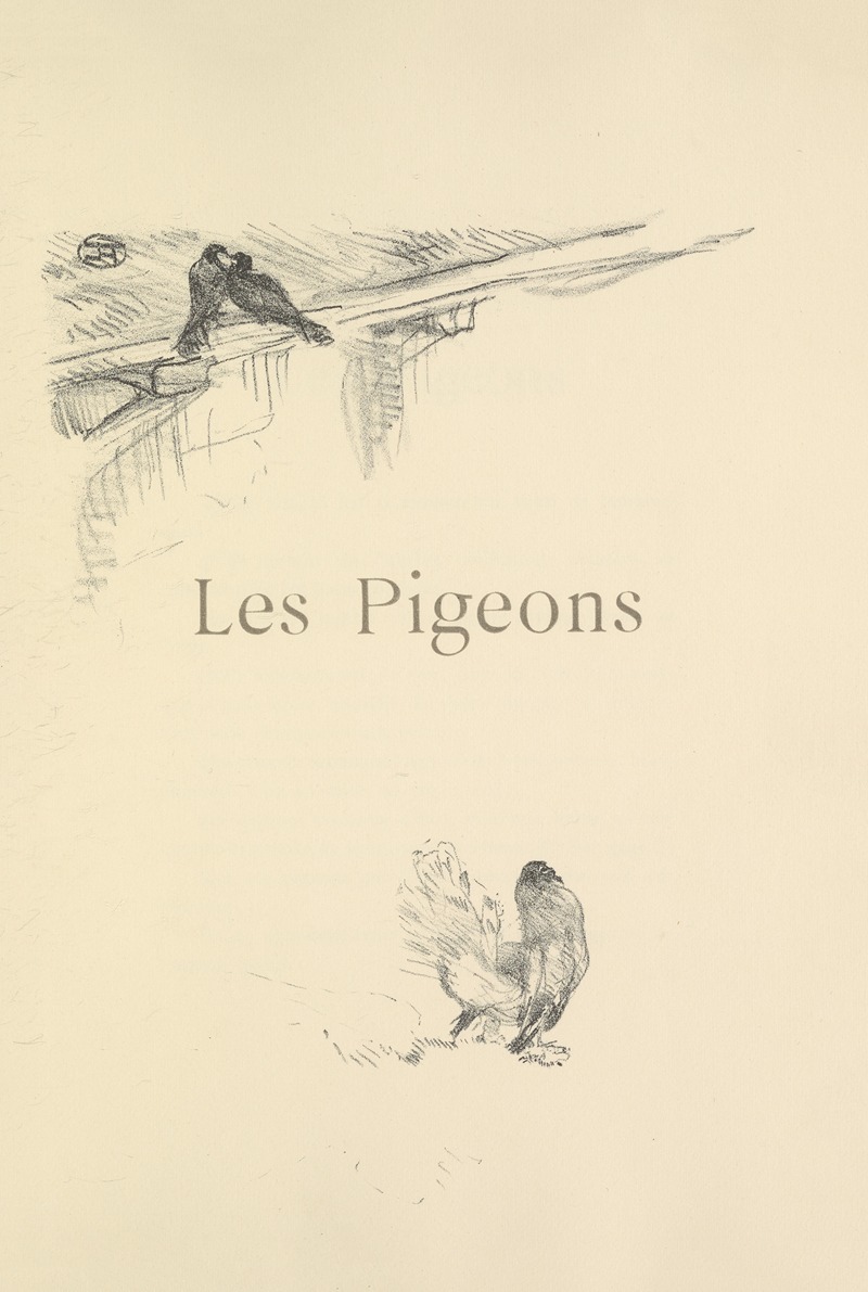 Henri de Toulouse-Lautrec - Les Pigeons
