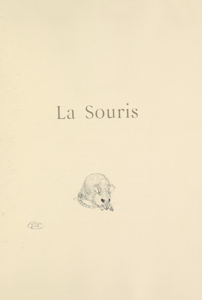 Henri de Toulouse-Lautrec - La Souris