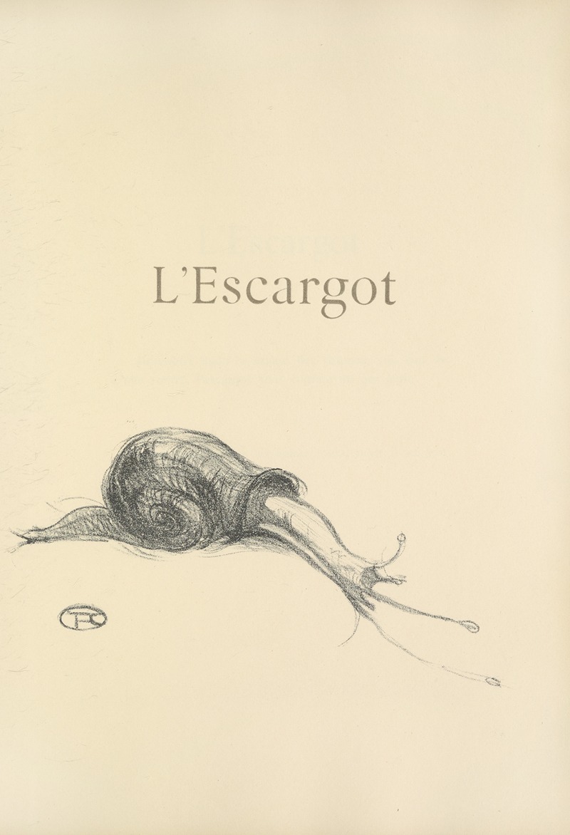 Henri de Toulouse-Lautrec - L’Escargot