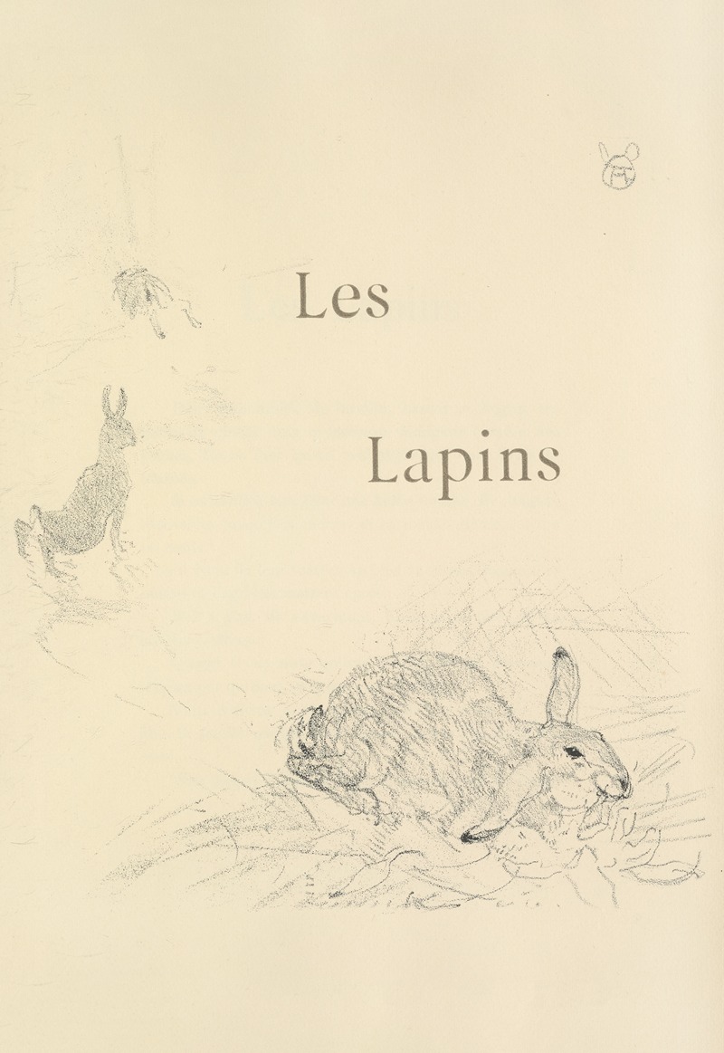 Henri de Toulouse-Lautrec - Les Lapins